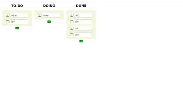 exercice tableau to-do-list genre kanban